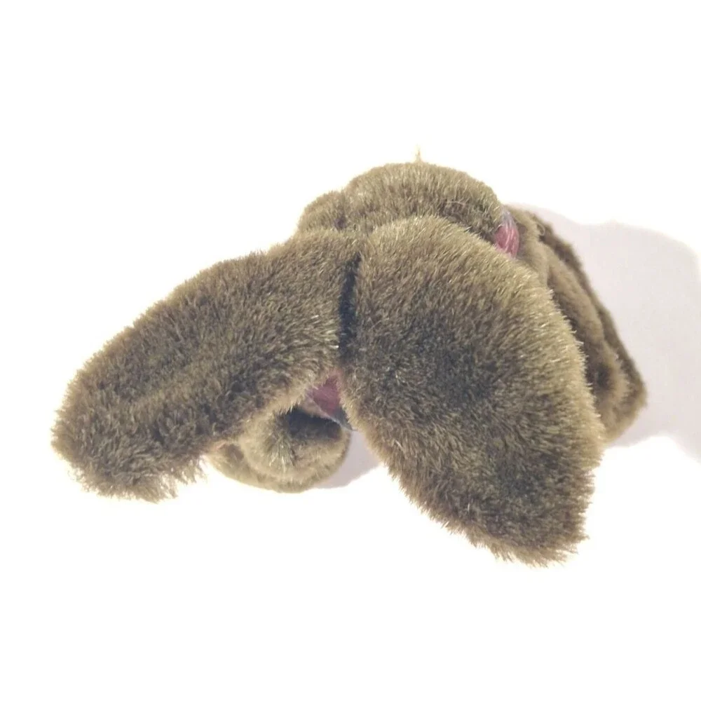 Tb Trading Co The Original Cocolate Bunny w Bow Tie Visor Sitting 7.5 inches
